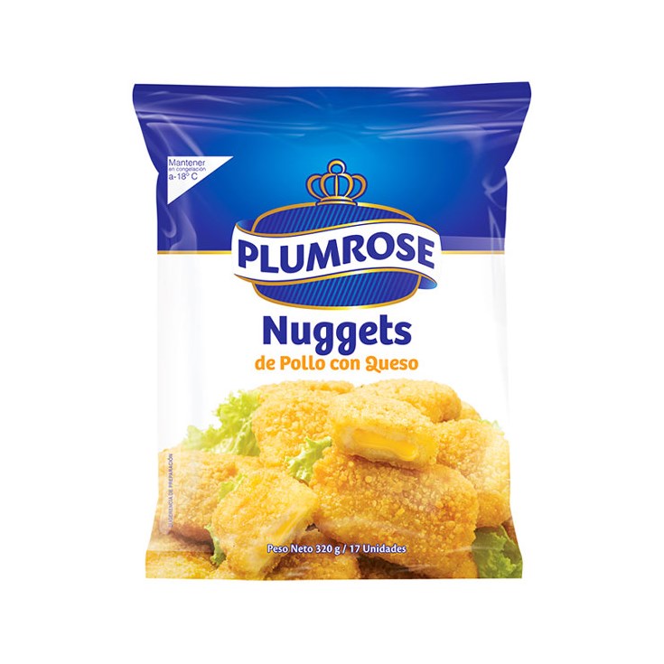 Nuggets De Pollo y Jamón Plumrose 320 Gr