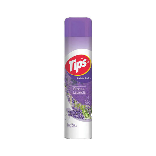 Ambiental Spray Brisa de Lavanda Tips 400 Ml