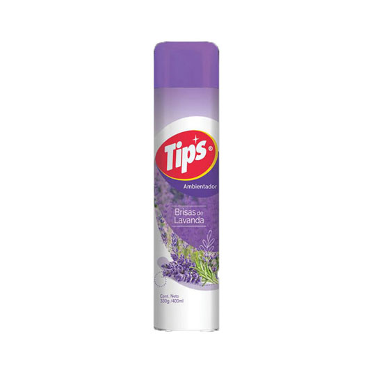 Ambiental Spray Brisa de Lavanda Tips 400 Ml