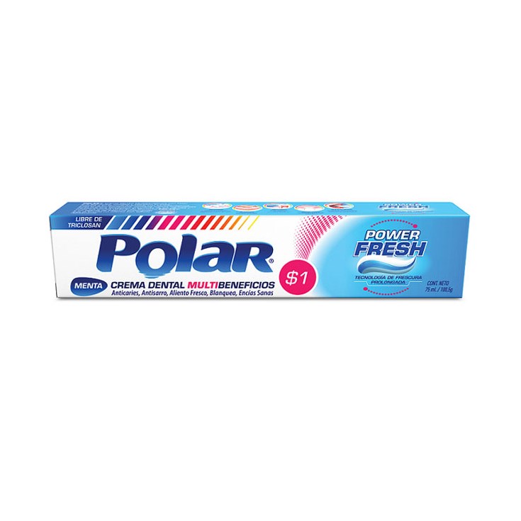Crema Dental Polar Multibeneficios 75 Ml