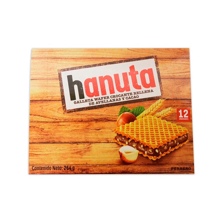 Galleta Avellana Hanuta 264 Gr