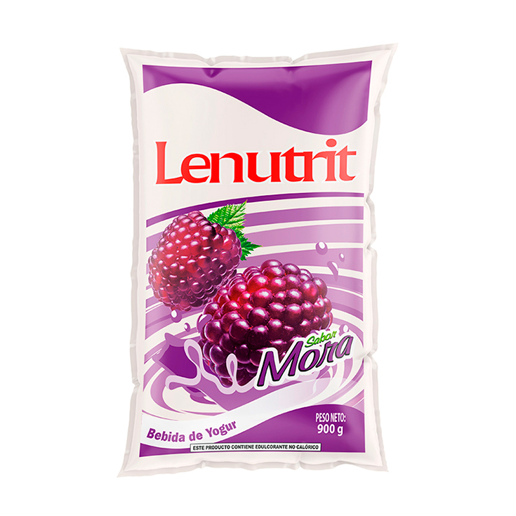 Bebible Yogurt Sabor Mora Lenutrit Funda 900