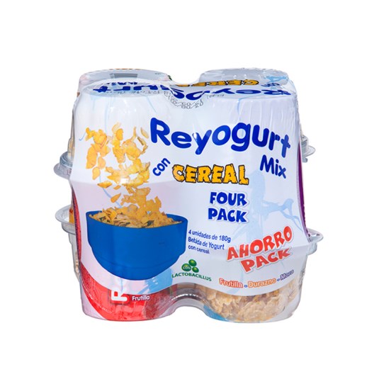 Reyogurt For Pack Yog Mix Surtido 180 Ml.
