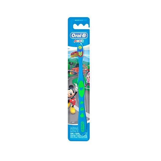 Cepillo Dental Oral B Suave Niños Mickey Y Minnie X