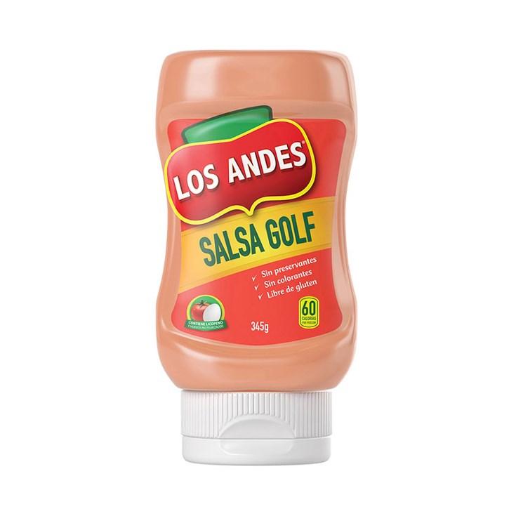 Salsa Golf Pet Los Andes 345 Gr