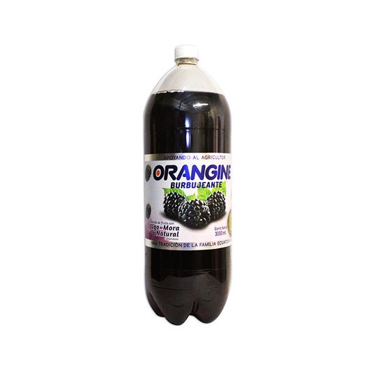 Orangine Jugo Mora Botella 3 Lt