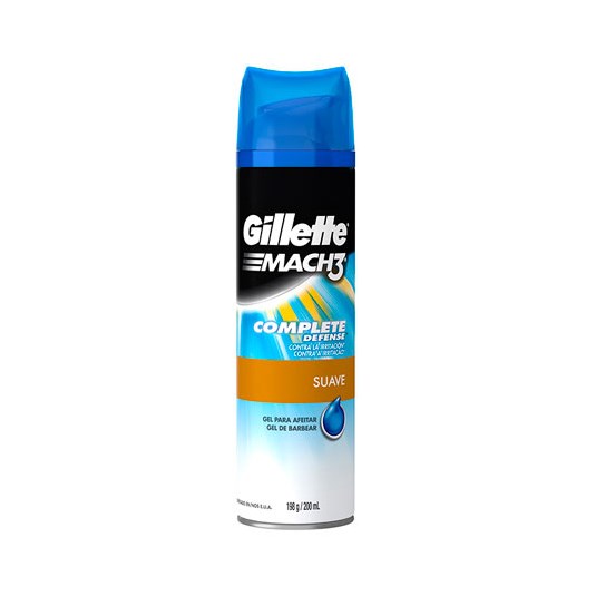 Gel Afeitar M3 Suave Gillette 198 Gr