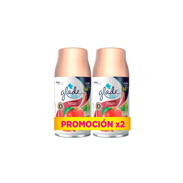 Repuesto Aerosol Ambiental Glade Manzana Duo