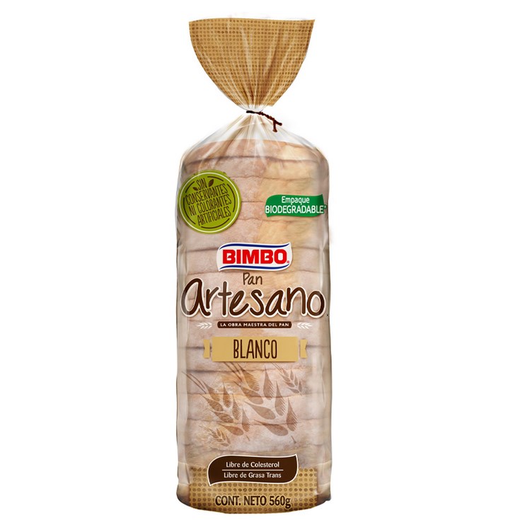 Pan Artesano Bimbo 560 Gr