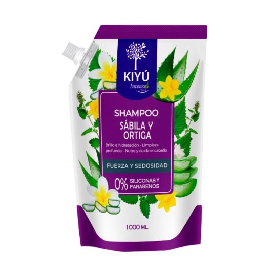 Shampoo Sábilaortiga Doy Pack Kiyú 1 Lt