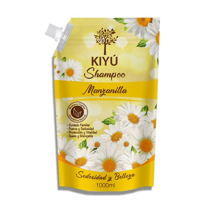 Shampoo Manzanilla Doy Pack Kiyú 1 Lt