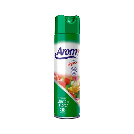 Aerosol Ambiental Arom Lluvia de Flores 225 Ml.