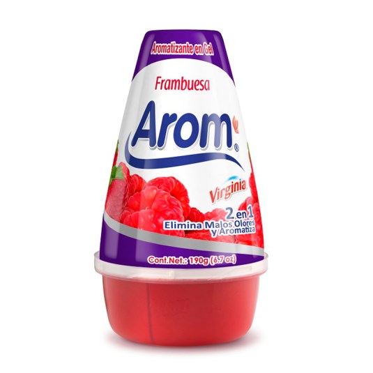 Aromatizante Cono Gel Frambuesa 190 Gr.