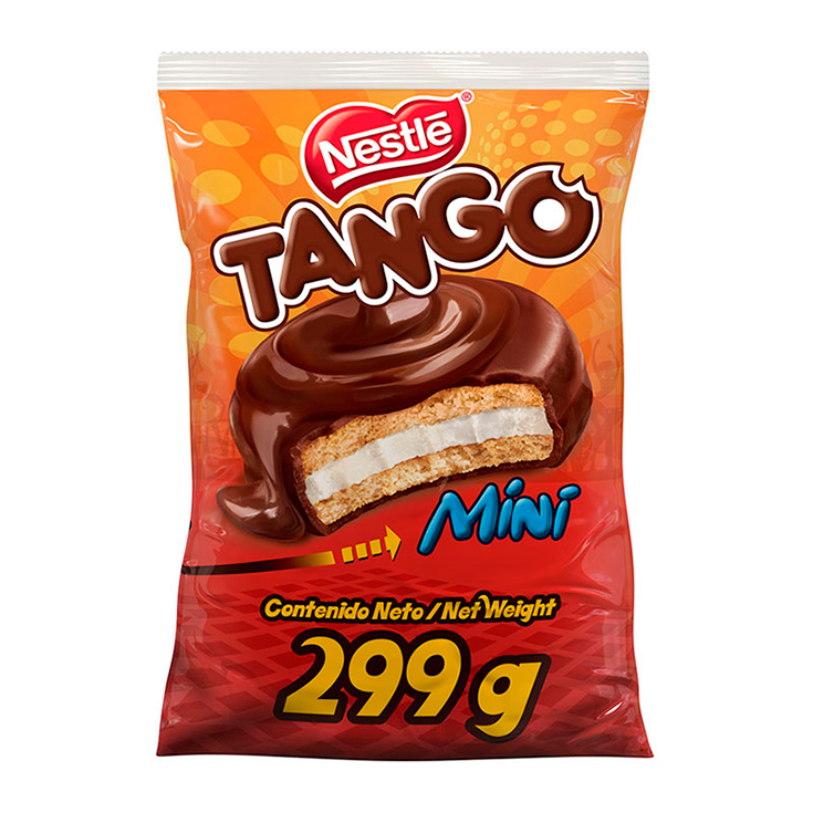 Galleta Recubierta Chocolate Funda Mini Tango