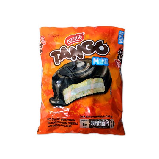 Galleta Recubierta Chocolate Funda Mini Tango