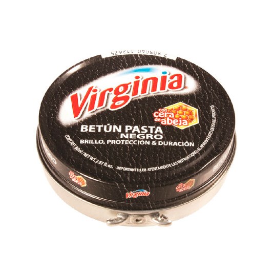 Betún en Pasta Negro Virginia 88 Ml