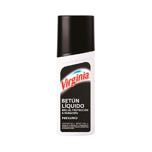 Betún Líquido Negro Virginia 60 Ml