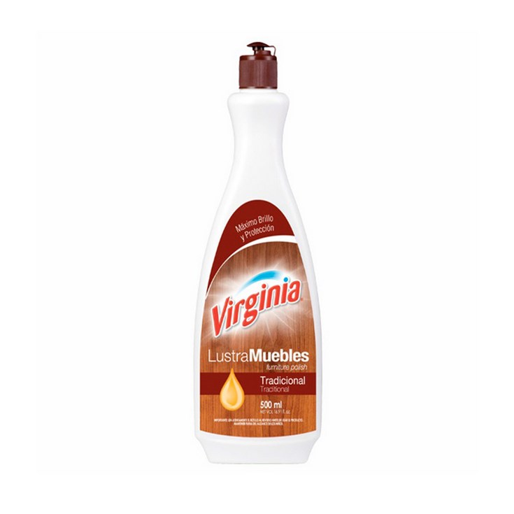 Lustramuebles Virginia Crema Tradicional 500 Ml. 