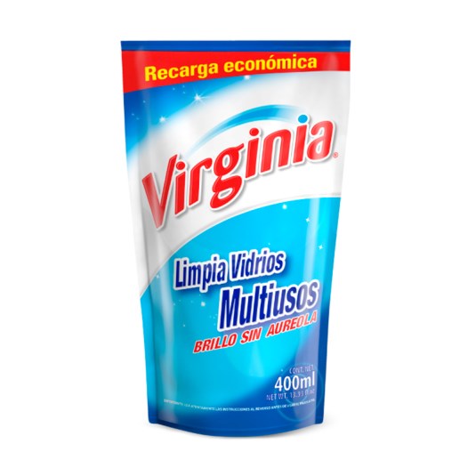 Limpiavidrios Doypack Multiusos Virginia 400 Ml