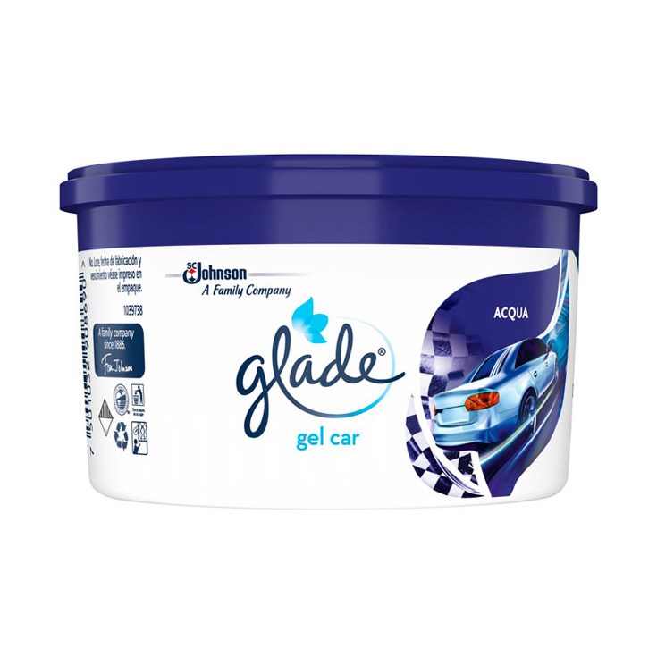 Gel Ambiental Auto Car Acqua Glade 70 Gr