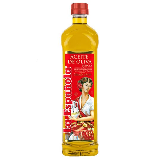 Aceite De Oliva Refinado La Española Botella