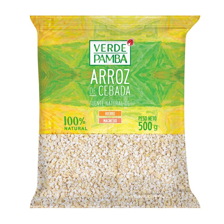 Arroz De Cebada Verde Pamba 500 Gr