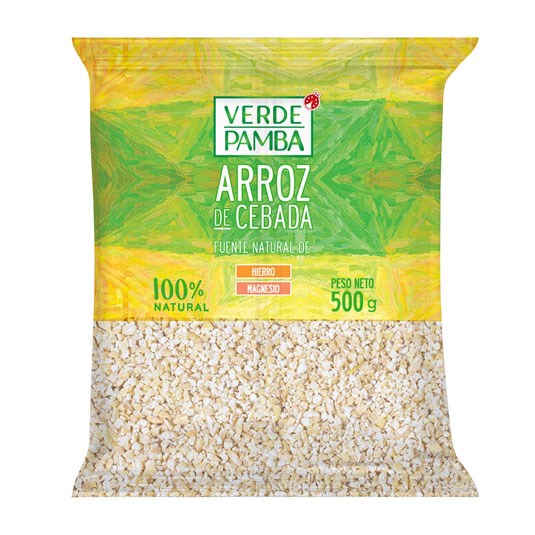 Arroz De Cebada Verde Pamba 500 Gr