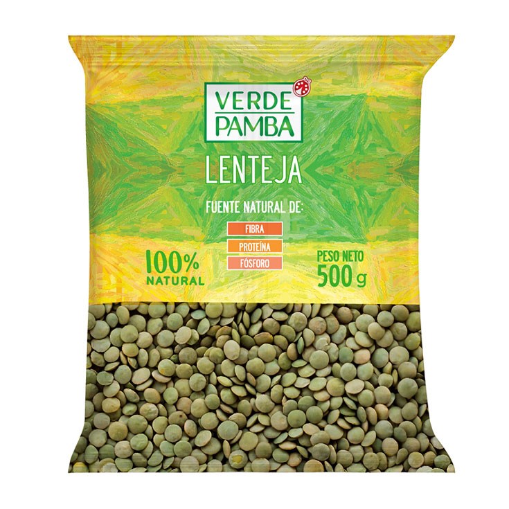 Lenteja Verde Pamba 500 Gr