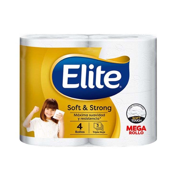 Papel Higienico Elite Soft&Strong Mega 34 M X U Uni