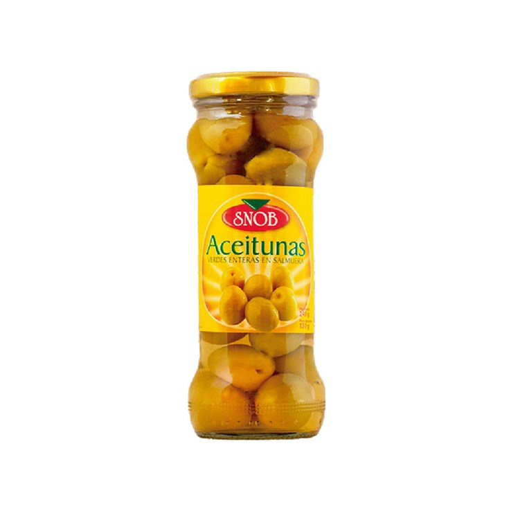 Aceituna Entera Snob 240 Gr