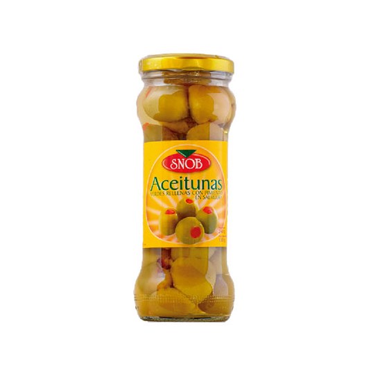 Aceitunas Rellenas Snob 240 Gr