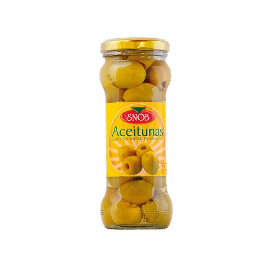 Aceitunas Sin Hueso Snob 240 Gr