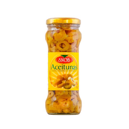 Aceituna Tajada Snob 240 Gr