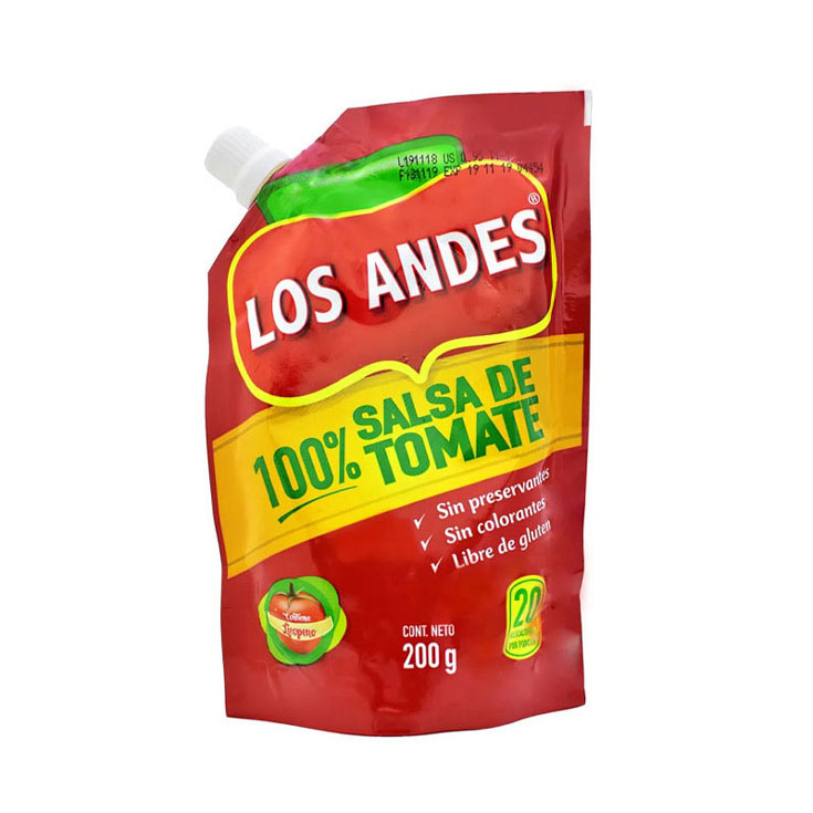 Salsa De Tomate Ecopack Los Andes 550 Gr