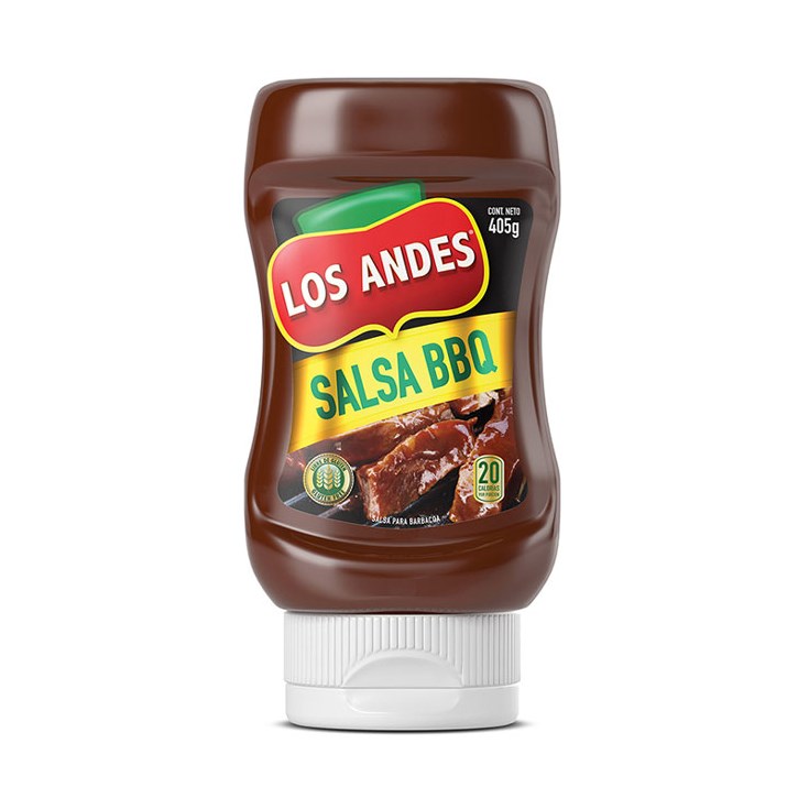 Salsa Bbq Squeeze Los Andes 405 Gr