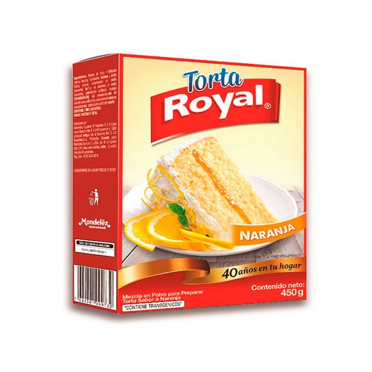 Torta Naranja Funda Roya 450 Gr.