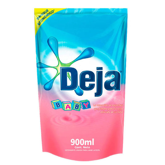 Detergente Líquido Baby Doypack Deja 900 Ml