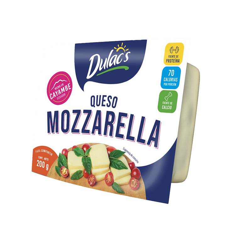 Queso Mozarella Dulac´s 200 Gr.