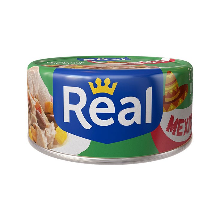 Atún Ensalada Mexicana Abre Fácil Real 160 Gr