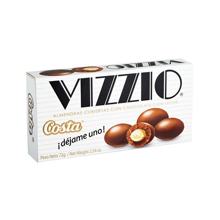 Chocolate Con Almendras Vizzio 69 Gr