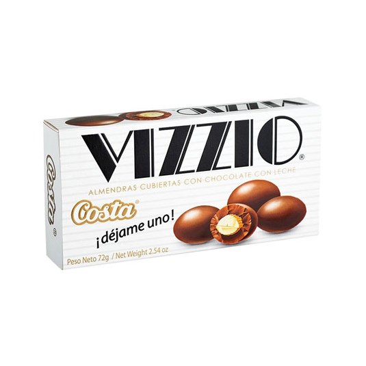 Chocolate Con Almendras Vizzio 72 Gr