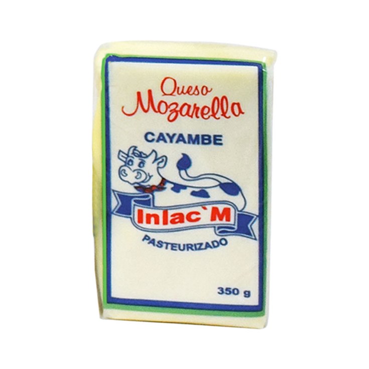 Queso Mozzarella Inlac´M 350 Gr.