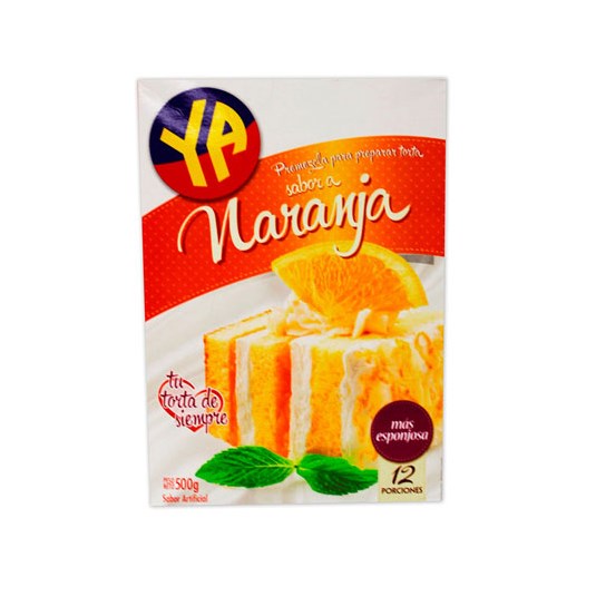 Premezcla Torta Naranja Ya 500 Gr.