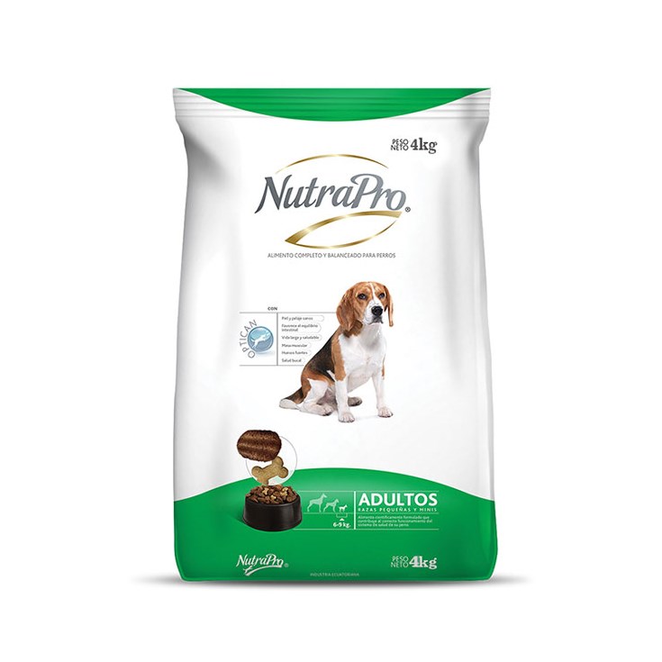 Comida Para Perro Adulto Raza Pequeña Nutrapro