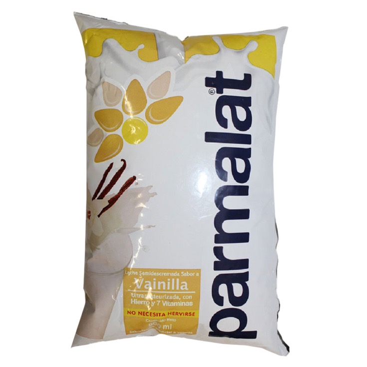 Leche Up Parmalat Sabor Vainilla 900 Ml.