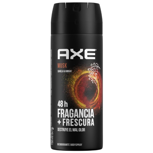 Deo Aer Bs Musk Axe 12X97G/150Ml