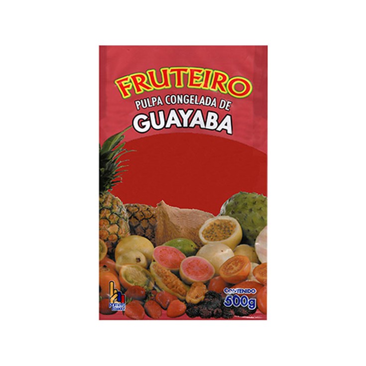 Pulpa Congelada Fruteiro Guayaba 500 Gr