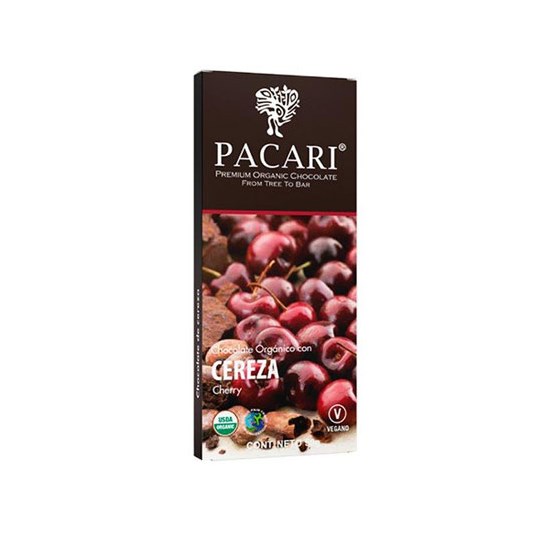 Chocolate Con Cereza Pacari 50 Gr.