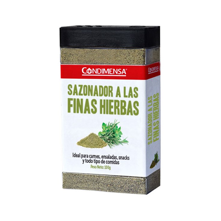 Sal Finas Hierbas Condimensa 100 Gr