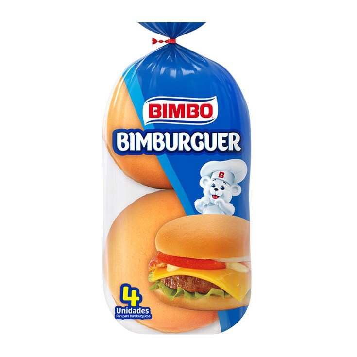 Pan Bimburguer Bimbo 4 Un.